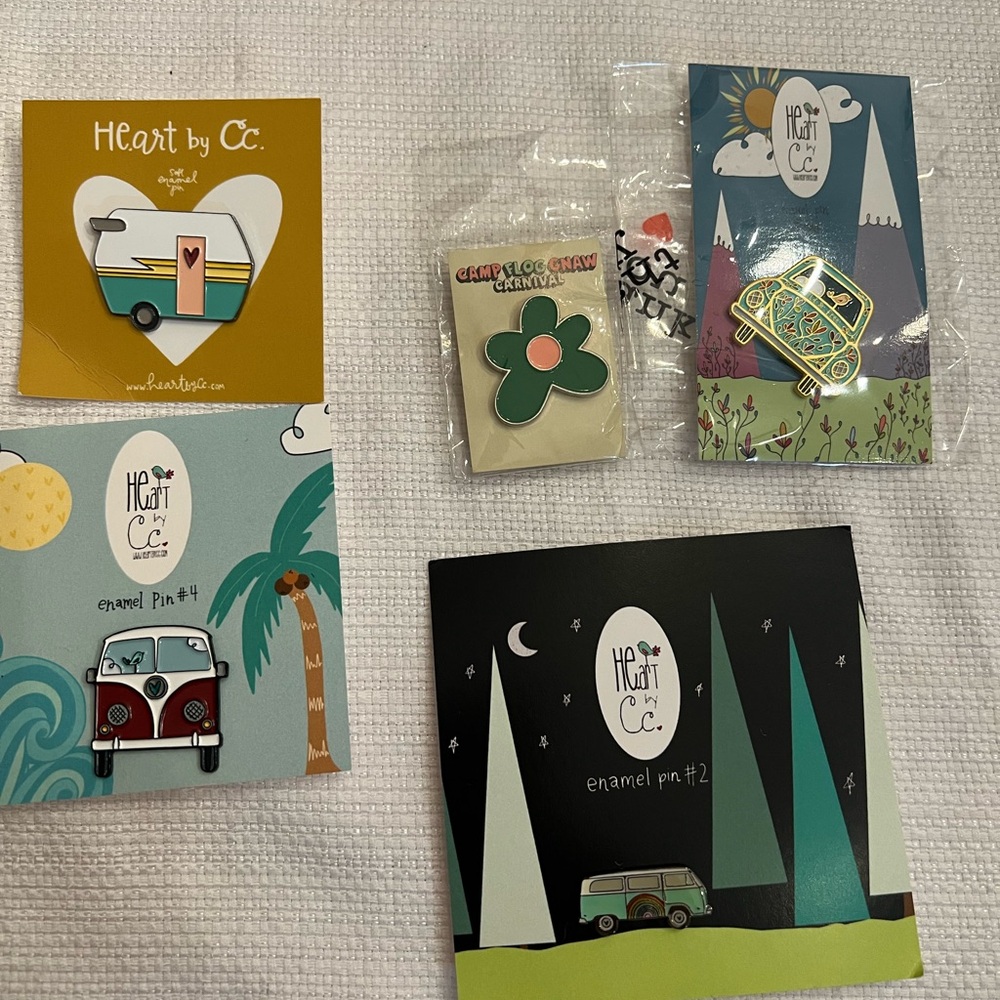 Enamel Pin Set - Multicolor